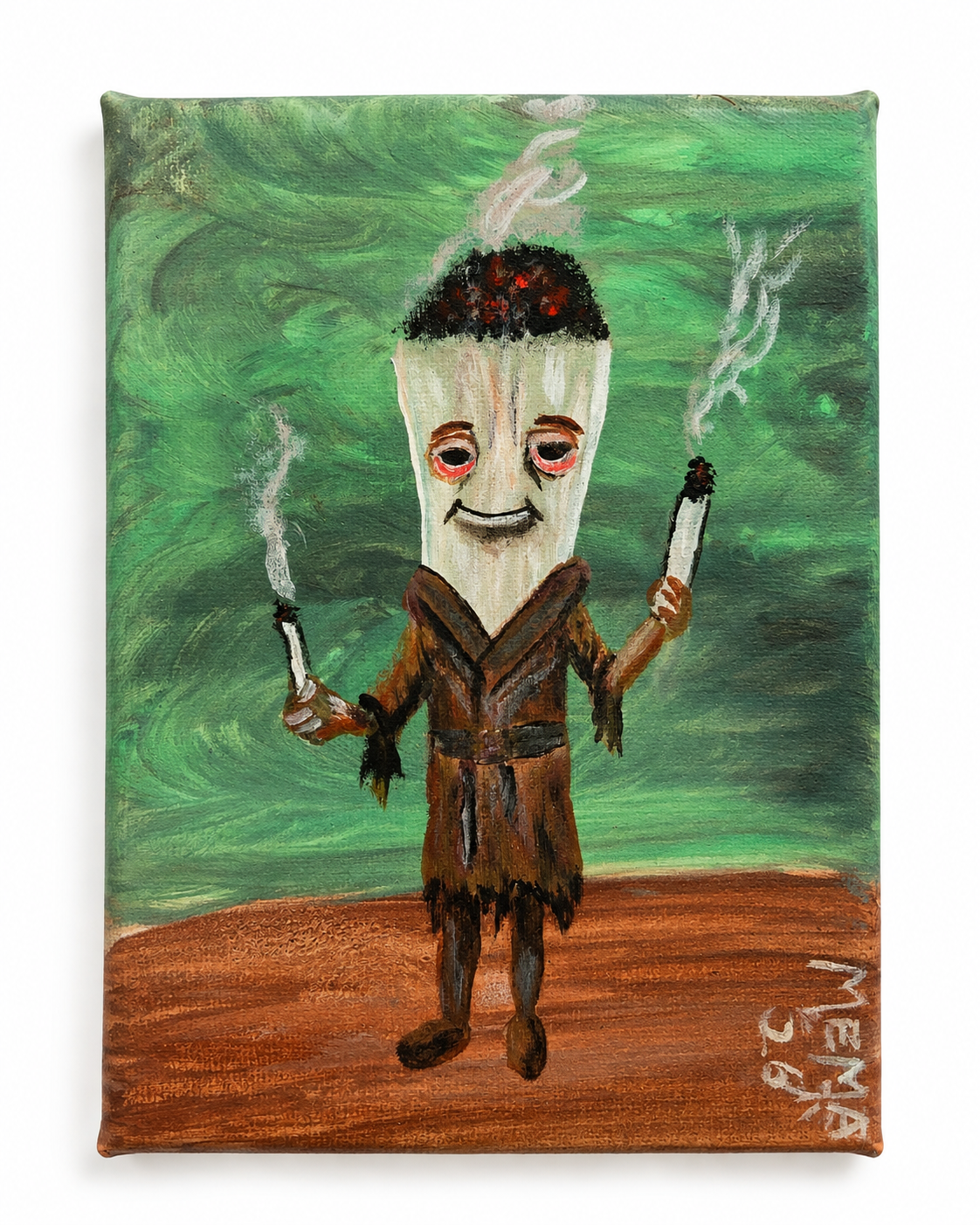 🎨 Mema’s Original #358 — “The Blunt Force”